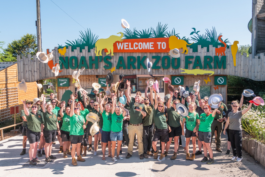 Double Celebrations for Noah’s Ark Zoo Farm Visit West